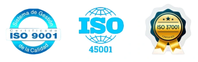 certificado de corporacion avir ISO45001